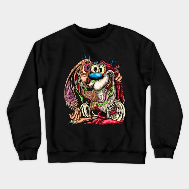 Mutant Friends Crewneck Sweatshirt by Robisrael